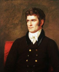 1822 portrait of John C. Calhoun ... before he became so scary-looking.