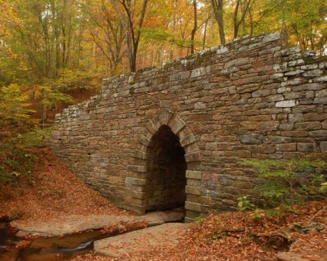 Poinsett Bridge in Traveler's Rest, SC