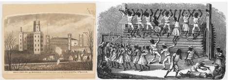 jail and workhouse - illustration