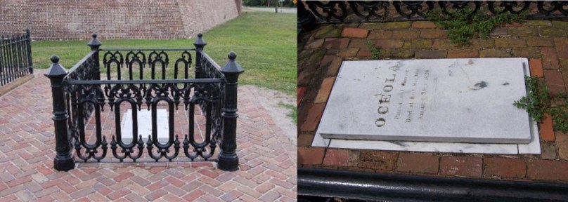 osceola grave - illustration