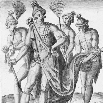 Cassique of the Kiawah tribe 