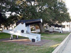Guns from the USS Keokuk