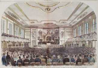 1860 Democrat Convention (Harper's Weekly) 