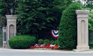 Pillars at Belmont Park