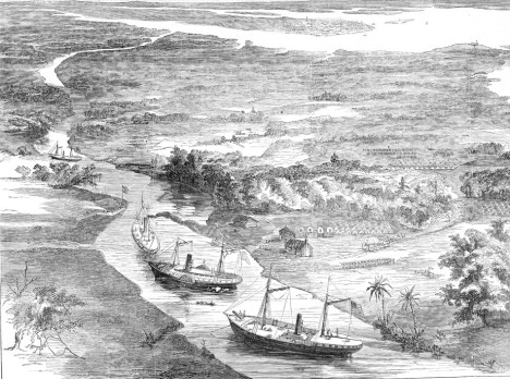 The Union army establishes a foothold on James Island on the Stono River. Harper’s Weekly