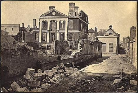 Ruins of the Pinckney mansion