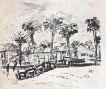 George Gershwin rented the Tamsberg cottage for his visit to Folly Beach in 1934. It was completely destroyed in a hurricane in 1940. Dorothy and DuBose Heyward lived in the cottage now known as The Porgy House which will be open for tours again after December 8th.