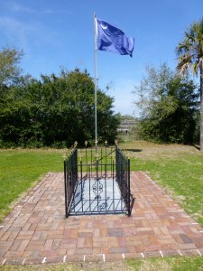 William Moultrie grave, Ft. Moultrie