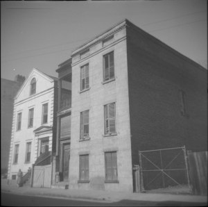 54 & 56 Society Street, Ansonborough neighborhood, Charleston, 1960s