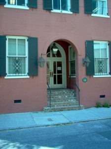 11 Fulton Street, commonly called "The Big Brick" by Charleston locals. Owned and operated by the infamous Grace Piexotto.