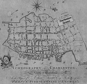 harleston green - 1788 map