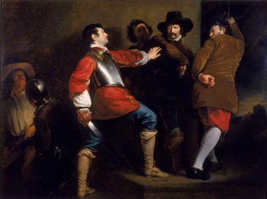 The capture of Guy Fawkes by Henry Perronet Briggs 