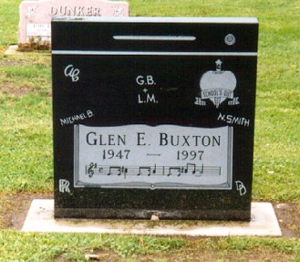 buxton headstone