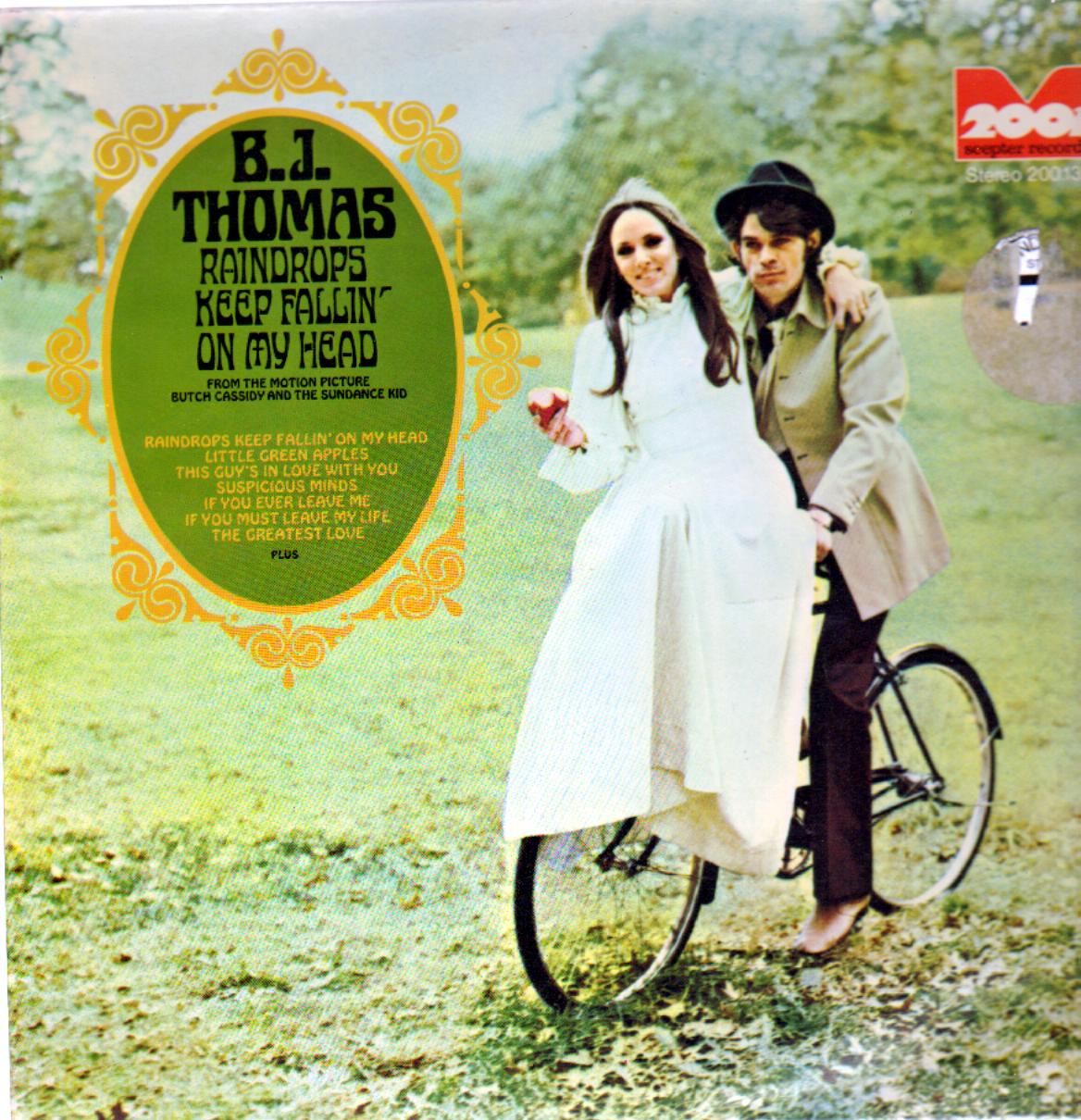 b.j. thomas – raindrops keep falling on my head
