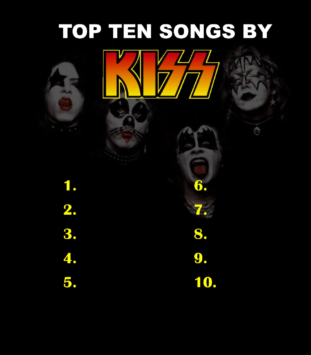 top ten - kiss