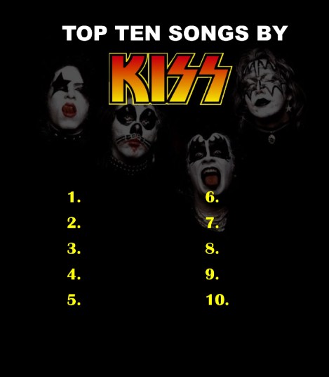 top ten - kiss