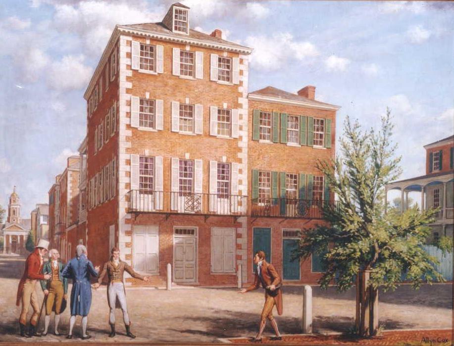 Shepheard's Tavern, corner of Broad & Church Streets